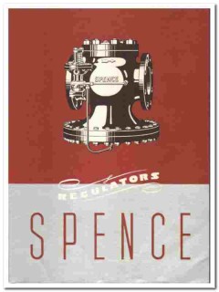 Spence Engineering Company 1948 vintage industrial catalog regulators