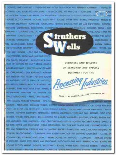 Struthers Wells Corp 1948 vintage industrial catalog processing