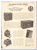 Superior Electric Company 1948 vintage catalog regulators transformers