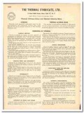 Thermal Syndicate LTD 1948 vintage industrial catalog Vitreosil Thermal Syndicate LTD 1948 vintage industrial catalog Vitreosil