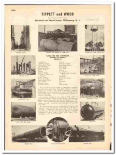 Tippett Wood 1948 vintage industrial catalog fabricated platework Tippett Wood 1948 vintage industrial catalog fabricated platework