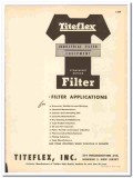Titeflex Inc 1948 vintage industrial catalog filter equipment tubing
