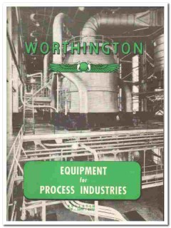 Worthington Pump Machinery Corp 1948 vintage catalog process equipment Worthington Pump Machinery Corp 1948 vintage catalog process equipment