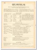 Emery Industries Inc 1948 vintage chemical catalog fatty acids Emery Industries Inc 1948 vintage chemical catalog fatty acids