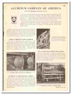 Aluminum Company America 1945 vintage industrial catalog corrosion Aluminum Company America 1945 vintage industrial catalog corrosion