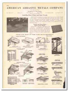 American Abrasive Metals Company 1945 vintage industrial catalog tread American Abrasive Metals Company 1945 vintage industrial catalog tread