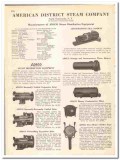 American District Steam Company 1945 vintage industrial catalog ADSCO