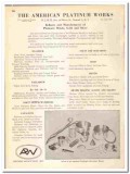 American Platinum Works 1945 vintage metal catalog gold silver alloys