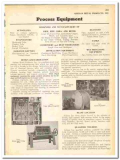 Artisan Metal Products Inc 1945 vintage industrial catalog laboratory Artisan Metal Products Inc 1945 vintage industrial catalog laboratory