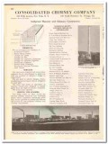 Consolidated Chimney Company 1945 vintage industrial catalog acidproof Consolidated Chimney Company 1945 vintage industrial catalog acidproof