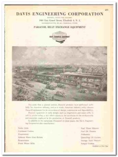 Davis Engineering Corp 1945 vintage industrial catalog Paracoil heat Davis Engineering Corp 1945 vintage industrial catalog Paracoil heat