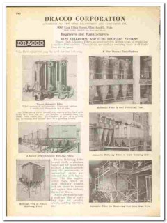 Dracco Corp 1945 vintage industrial catalog dust collecting fume Dracco Corp 1945 vintage industrial catalog dust collecting fume