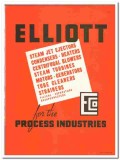 Elliott Company 1945 vintage industrial catalog ejectors condensers