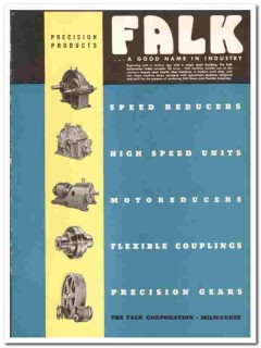 Falk Corp 1945 vintage industrial catalog process equipment Falk Corp 1945 vintage industrial catalog process equipment