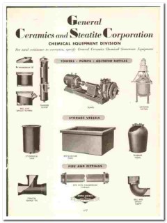 General Ceramics Steatite Corp 1945 vintage industrial catalog