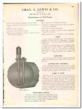 Chas S Lewis Company 1945 vintage industrial catalog acid pumps Chas S Lewis Company 1945 vintage industrial catalog acid pumps