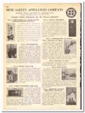 Mine Safety Appliances Company 1945 vintage industrial catalog process
