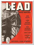 National Lead Company 1945 vintage industrial catalog acid valves pipe National Lead Company 1945 vintage industrial catalog acid valves pipe