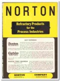 Norton Company 1945 vintage industrial catalog refractory products
