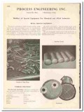 Process Engineering Inc 1945 vintage industrial catalog equipment Process Engineering Inc 1945 vintage industrial catalog equipment