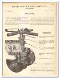 Reed Roller Bit Company 1945 vintage industrial catalog valves