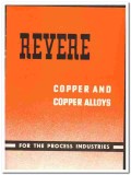 Revere Copper Brass Inc 1945 vintage industrial catalog alloys process