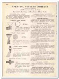 Spraying Systems Company 1945 vintage industrial catalog nozzles