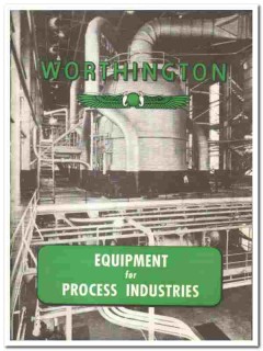 Worthington Pump Machinery Corp 1945 vintage industrial catalog Worthington Pump Machinery Corp 1945 vintage industrial catalog