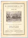 H Kohnstamm Company 1919 vintage ice cream ad Atlas colors flavors H Kohnstamm Company 1919 vintage ice cream ad Atlas colors flavors