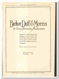 Barker Duff Morris Inc 1920 vintage media ad ice cream advertising