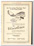 Cherry-Bassett Company 1920 vintage ice cream ad Viscolizer slice Ladd Cherry-Bassett Company 1920 vintage ice cream ad Viscolizer slice Ladd