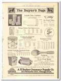 A H Barber Creamery Supply Company 1921 vintage ice cream ad container