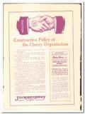 J G Cherry Company 1921 vintage ice cream ad Constructive Policy J G Cherry Company 1921 vintage ice cream ad Constructive Policy