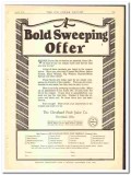 Cleveland Fruit Juice Company 1924 vintage ice cream ad bold offer Cleveland Fruit Juice Company 1924 vintage ice cream ad bold offer