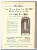 Grand Rapids Cabinet Company 1924 vintage ice cream ad Right Invest Grand Rapids Cabinet Company 1924 vintage ice cream ad Right Invest