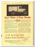 Anheuser-Busch 1928 vintage truck ad American Dairy Company ice cream