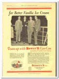 Boweys Inc 1928 vintage ice cream ad vanilla tennis Davis Cup Big 4 Boweys Inc 1928 vintage ice cream ad vanilla tennis Davis Cup Big 4