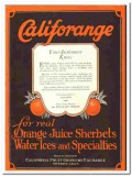California Fruit Growers Exchange 1928 vintage ice cream ad customers California Fruit Growers Exchange 1928 vintage ice cream ad customers