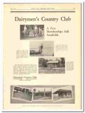 Dairymens Country Club 1928 vintage real estate ad memberships