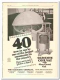 Glascote Company 1928 vintage ice cream ad Coil Vat 40 creameries