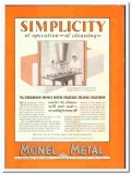International Nickel Company 1928 vintage ice cream ad simplicity