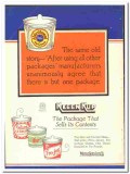 Mono Service Company 1928 vintage ice cream ad Kleen Kup package sells Mono Service Company 1928 vintage ice cream ad Kleen Kup package sells