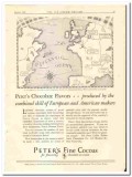 Peter Cailler Kohler Swiss Chocolate Company 1928 vintage ice cream ad Peter Cailler Kohler Swiss Chocolate Company 1928 vintage ice cream ad
