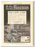 U S Freezer Machine Corp 1928 vintage ice cream ad Heavy Duty Brine U S Freezer Machine Corp 1928 vintage ice cream ad Heavy Duty Brine