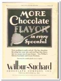 Wilbur-Suchard Chocolate Company 1929 vintage ice cream ad more flavor