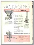 Anderson Bros Mfg Company 1933 vintage ice cream ad packaging filler Anderson Bros Mfg Company 1933 vintage ice cream ad packaging filler