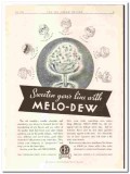 Cleveland Fruit Juice Company 1933 vintage ice cream ad Melo-Dew Cleveland Fruit Juice Company 1933 vintage ice cream ad Melo-Dew
