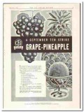 Cleveland Fruit Juice Company 1933 vintage ice cream ad Pineapple