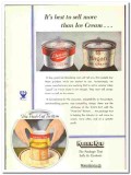 Mono Service Company 1933 vintage ice cream ad sell more Push-Out