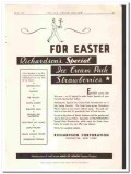 Richardson Corp 1933 vintage ice cream ad Easter Strawberries Richardson Corp 1933 vintage ice cream ad Easter Strawberries